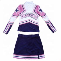 Nouvel uniforme de cheerleading pour adultes en spandex/polyester métallisé avec tissu Mystique 300g, service OEM, livraison rapide