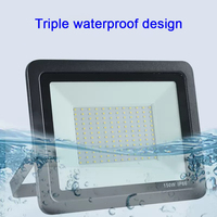 Projecteur LED du Fabricant, Projecteur Inondation LED Blanc Chaud 6000K CCT en Aluminium IP66 Alimentation CA pour Hôtels