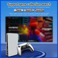 Console de jeu RS5 pas chère avec jeux 3D, Android 5G 4K, lecteur HDMI haute définition double usage avec réseau AI