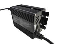 Chargeur de batterie au lithium-ion Lifepo4 120Ah, chargeur automatique 12V 15A pour chariot élévateur électrique, plateforme de travail en hauteur, élévateurs