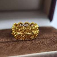 UM JEWELRY - Anneaux tendance en cuivre pur avec zircon - Design minimaliste et élégant - Certifié NGTC - Utilisation quotidienne - Unisexe - Personnalisable