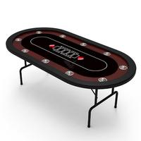 YH 86 pouces, vente en gros, bureau ovale Portable de haute qualité avec Table pliante Texas