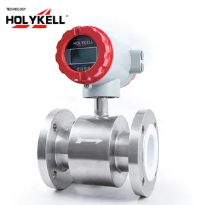 Akurasi tinggi susu magnetic flowmeter/flow meter elektromagnetik/susu flow meter