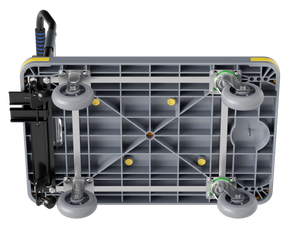 Kapasitas Beban 150kg Troli Dorong Lipat Gerobak Dorong Lipat Truk Platform Lipat Industri Pabrik Gudang Penyimpanan - Product Image 2