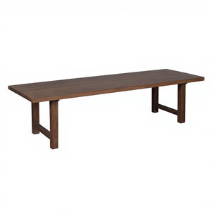 Modern Luxury Handcrafted Indoor Furniture Elegant <strong>Stable</strong> Sturdy Durable Minimalist Wooden Dining <strong>Table</strong> for Home and Hotel - Product Image 4
