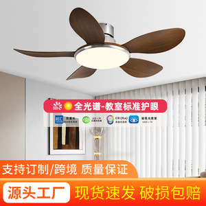 <b>Ceiling</b> <b>Fan</b> Light With Led Fixed Blade Flush Mount For Living Room Bedroom 220V - Product Image 5