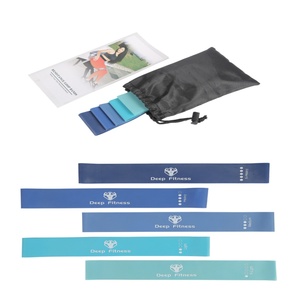 Ensemble de bandes de résistance pour entraînement de haute qualité personnalisées, vente en gros, bandes de résistance pour gymnastique à domicile - Product Image 5