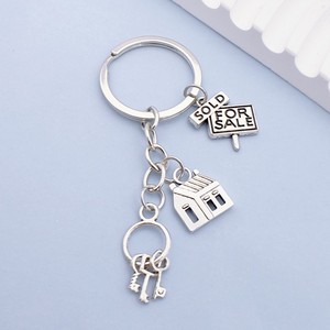 Llavero Personalizado de Metal para Agentes Inmobiliarios, con Letras '<span class=keywords><strong>House</strong></span>' y 'Sold', Fabricado por una Empresa con 21 Años de Experiencia, Ideal como Regalo - Product Image 4