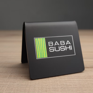 Acrylic QR đơn đứng Touch-Less menu QR giữ dấu dễ dàng lau Kết nối Wifi QR bảng dấu hiệu miễn phí đứng giá hiển thị - Product Image 4