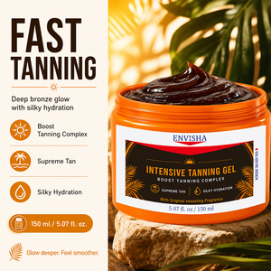 Gel de <span class=keywords><strong>bronzage</strong></span> intensif pour le corps, longue durée, imperméable, avec logo personnalisé, pour l'auto-<span class=keywords><strong>bronzage</strong></span> en intérieur, la plage et l'extérieur - Product Image 4