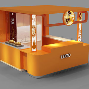 Kiosque de thé à bulles Centre commercial Ventana Grandes Escaparate Etalase Konter <span class=keywords><strong>Hp</strong></span> Rege Dolle <span class=keywords><strong>Store</strong></span> Kiosque de gaufres alimentaires pour centre commercial - Product Image 3