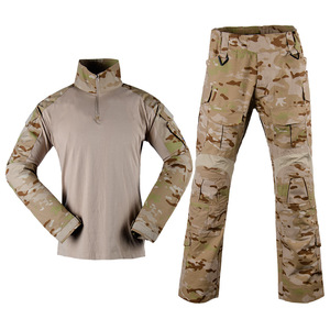 เสื้อเชิ้ตแขนยาวลายพราง <span class=keywords><strong>G3P</strong></span> สำหรับผู้ชาย เหมาะสำหรับกิจกรรมกลางแจ้ง ชุดยุทธวิธีแบบฟร็อกแมน พร้อมกางเกงยุทธวิธีลายพราง - Product Image 5