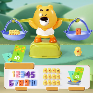 मज़ेदार भालू संतुलन कार्टून पशु डिजिटल खेल खिलौने शैक्षिक खिलौने शैक्षिक खिलौने संतुलन स्केल कैलकुलेटर बच्चों के लिए - Product Image 6