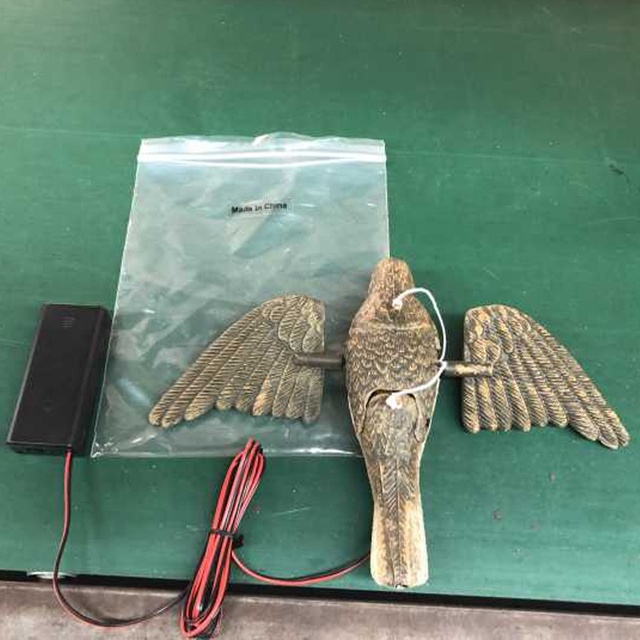 Electric Hunting Bird Decoy with Motor From BJ Outdoor