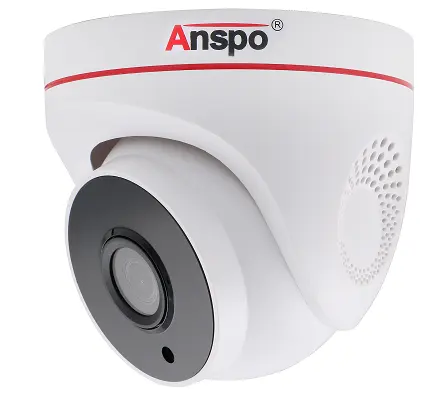 Anspo 2MP AHD Dome camera 1080p indoor security CCTV Surveillance camera HD IR night vision BNC Connector DVR HD Camera
