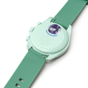 Pas cher prix Moon Watch 20mm 22mm étanche Moonwatch Bracelet en silicone motif sergé Bracelet de montre en caoutchouc à dégagement rapide pour <span class=keywords><strong>Omeg</strong></span> - Product Image 6