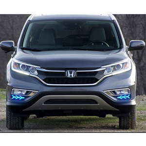 Luces de Circulación Diurna LED Modificadas con Intermitentes y Faros Antiniebla Delanteros Decorativos para Honda CRV 15-16 - Product Image 5