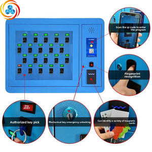 Gabinete de Llaves Inteligente RFID con Huella Dactilar, Tarjeta y Código, Acero Laminado en Frío, 1 Año de Garantía, Caja de Llaves para Agencia Inmobiliaria y Gestión de Vehículos - Product Image 3