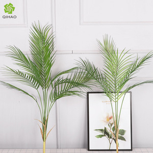 Plante artificielle de palmier Areca QIHAO, fleur en soie, bonsaï, décoration intérieure, cadeau de déménagement - Product Image 1
