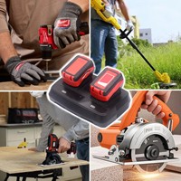 Produits tendance Nouveautés Chargeur de batterie écologique haute efficacité 260W PD pour perceuse et outils électriques 20V