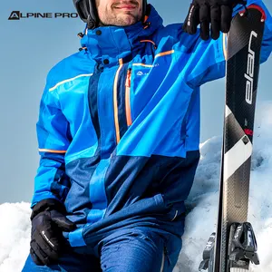 Chaqueta <span class=keywords><strong>de</strong></span> Esquí para Hombre Alpine PRO OEM Personalizada, Cortavientos, Impermeable 10,000mm, con Falda <span class=keywords><strong>de</strong></span> Nieve Desmontable, Traje <span class=keywords><strong>de</strong></span> Esquí - Product Image 2