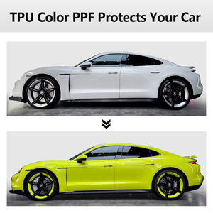 Película Protectora de Pintura para Carrocería de Automóvil de TPU de Color de 1.52*15m, Precio al por Mayor de CARLAS, Autocurable, Personalizable, Calcomanías Automotrices - Product Image 6