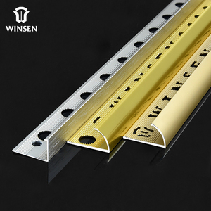 Profilé de carrelage flexible noir compatible avec les dessins, pièces de profilé de carrelage avec profilé d'angle en aluminium de précision - Product Image 2