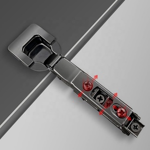 Bisagra de Acero Laminado en Frío de 35mm, Negra, 3D Ajustable, de Cierre Suave Bidireccional, Hidráulica, para Gabinetes de Cocina y Sala de Estar - Product Image 5