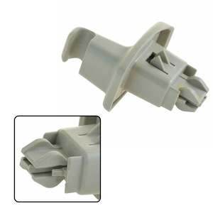 Sun Visor Holder Clips 25840046 For Chevrolet Gmc Driver Passenger Side <b>Abs</b> Plastic Replacement Repair Part - Product Image 1