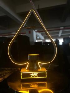 Plateau de service isotherme pour vin, personnalisé, rechargeable, LED, motif floral, style américain, 5L, en PC, pour fêtes, boîtes de nuit et bars, noir, Armand Bottle - Product Image 5