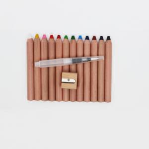 Crayons géants en bois 3 en 1 <span class=keywords><strong>Woody</strong></span>, crayons géants multicolores <span class=keywords><strong>Woody</strong></span>, crayons de coloriage 3 en 1 avec <span class=keywords><strong>taille</strong></span>-<span class=keywords><strong>crayon</strong></span> - Product Image 5