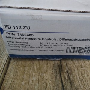 Controlador de Presión Hidráulica Emerson FD113, Presión Diferencial para Sistemas de Refrigeración - Product Image 2
