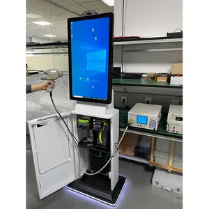 Crtly Ticket Machine Touch Kisok Cash Exchange Machine Currency Exchange Machineatm Machine Withdrawal Payment Cash Acceptor