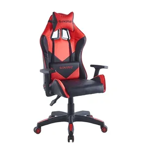 Sedie da ufficio in pelle nera senza braccia in pelle morbida con nuovo stile 2022 - Product Image 1