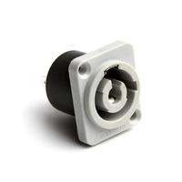 Connecteur mâle AMPHENOL HP-3-MDGW 3 pôles pour montage sur panneau audio, 25A 250V, prise haute intensité, en stock, expédition rapide