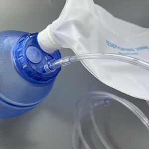 Manual Resuscitator First Aid Medical Kit Oxygen <strong>Breathing</strong> <strong>Device</strong> PVC For Hospital <strong>Emergency</strong> Rescue Ambu Bag - Product Image 5