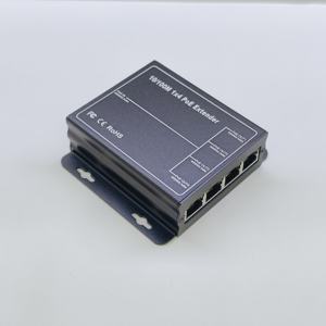 ตัวขยายสัญญาณ POE 100ม. สำหรับระบบกล้อง IP เปลือกโลหะ1ถึง4พอร์ต30W มาตรฐาน10/100Mbps - Product Image 1