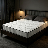 Matelas hybride Queen Size, matelas à ressorts ensachés en mousse à mémoire de forme dans une boîte pour soulager la pression et favoriser un sommeil frais