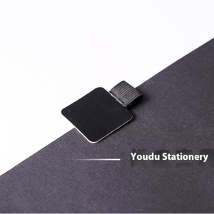 Pince à stylo auto-adhésive <span class=keywords><strong>Bande</strong></span> élastique Porte-stylo pour tablette Fourchette en <span class=keywords><strong>cuir</strong></span> PU Fixation Papeterie Cahier Articles divers ménagers - Product Image 6