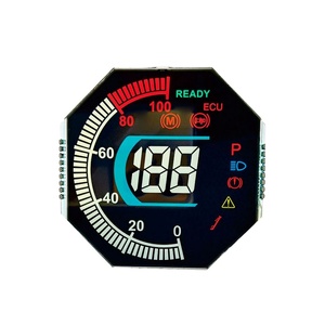 Chất lượng cao nhà máy bán hàng trực tiếp LCD tùy chỉnh xe Màn hình hiển thị va phân khúc LCD - Product Image 1