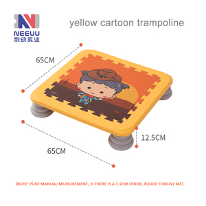 Mini <span class=keywords><strong>Trampoline</strong></span> d'entraînement sensoriel pour les tout-petits enfants PP PU planche rebondissante tapis de saut Fitness sport tremplin jouet garçons filles - Product Image 6