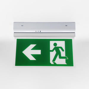 سعر الجملة الأكثر مبيعاً LED ، توقيع LED مع بطارية قابلة لإعادة الشحن ، ضوء الطوارئ للسلامة من الحرائق مع رجل يعمل - Product Image 3