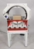 Machine de scellage semi-automatique électrique pour boîtes en carton avec moteur et engrenage, pour emballage de caisses en bois - Vente directe