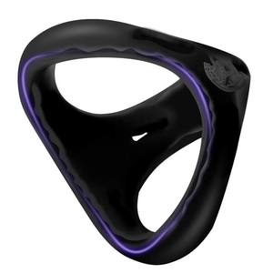 Großhandel Herren Silikon Penis Ring für Verzögerung Ejakulation Vibrierendes Sexspielzeug - Product Image 4