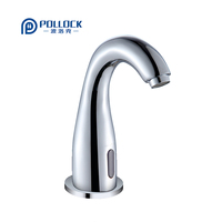 Accessoires de robinetterie de salle de bain Pollock Classic, robinet à capteur de mouvement inductif en cascade