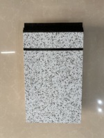 Panel de Revestimiento Metálico Aislado con Patrón de Piedra Granito, Núcleo de Espuma Rígida de PU, Impermeable, Ignífugo, Insonorizante, para Paredes Exteriores