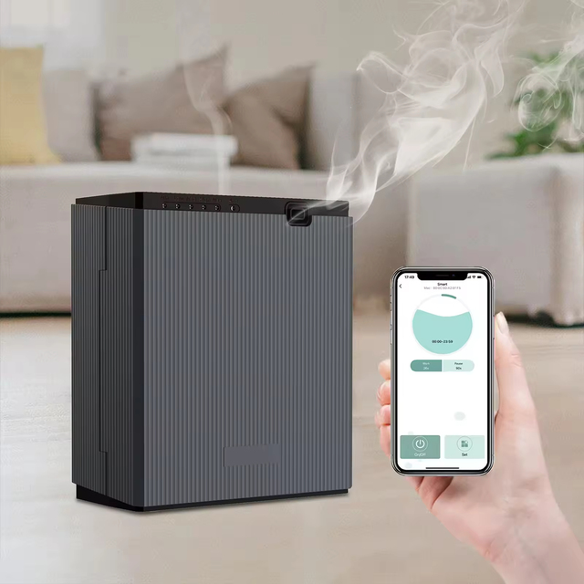 Commercial Grade Minimalist Scent Diffuser Home Fragrance Diffuser with 5 Intensity Levels and App Control