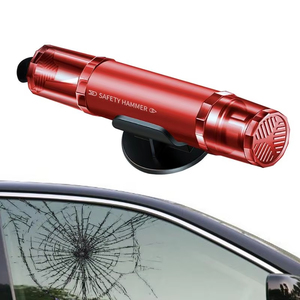 Martillo de Seguridad para Auto, Multifuncional, Rompe Cristales de Emergencia, Cortador de Cinturón de Seguridad, Accesorios para Auto que Salvan Vidas - Product Image 3