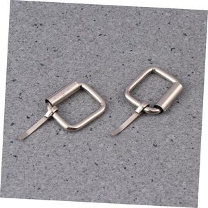 Boucle à rouleau en métal pour accessoires, quincaillerie pour ceintures, sacs et boucles de chaussures, métal argenté pour la fabrication de sacs à main et de sacs à dos - Product Image 3