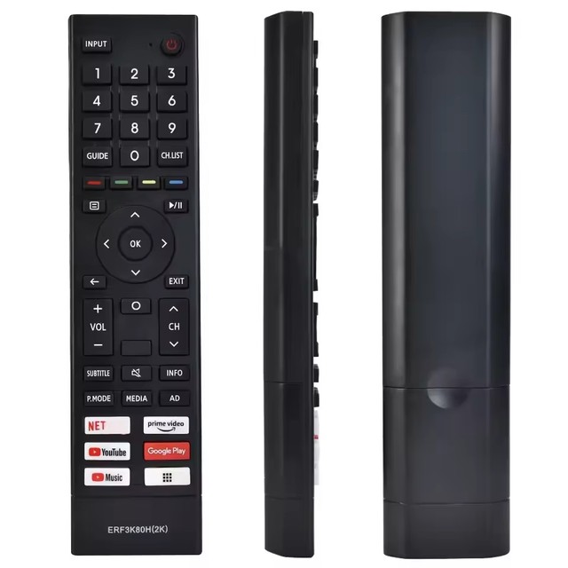 New ERF3K80H (2K) Smart TV Remote Control for Hisense LCD TV 433MHz Wireless with 8 Meter Range